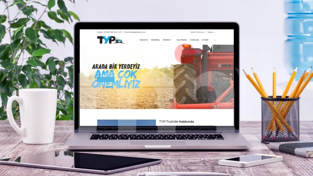 Typ Traktör Kurumsal İnternet Sitesi
